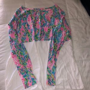 Lilly Pulitzer Unicorn of the Sea Finn Top